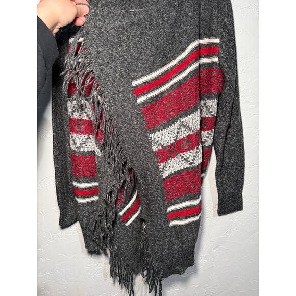 St Johns Bay fringe aztec‎ cardigan womens XXL southwestern cowgirlcore country - Picture 3 of 7